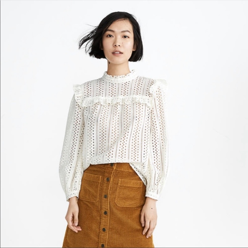 Madewell Eyelet stop